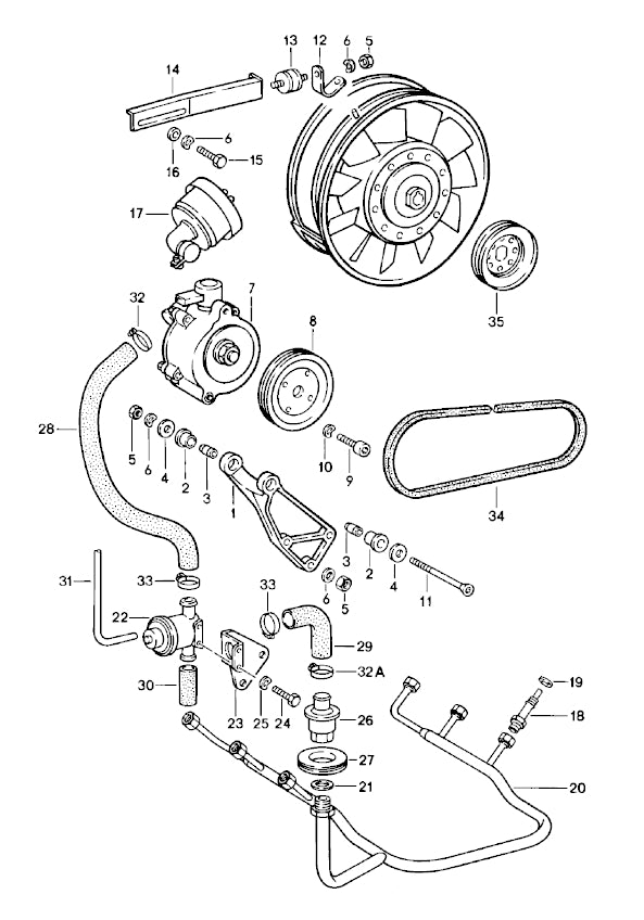 Air Hose - Diverter Valve - 911 SC
