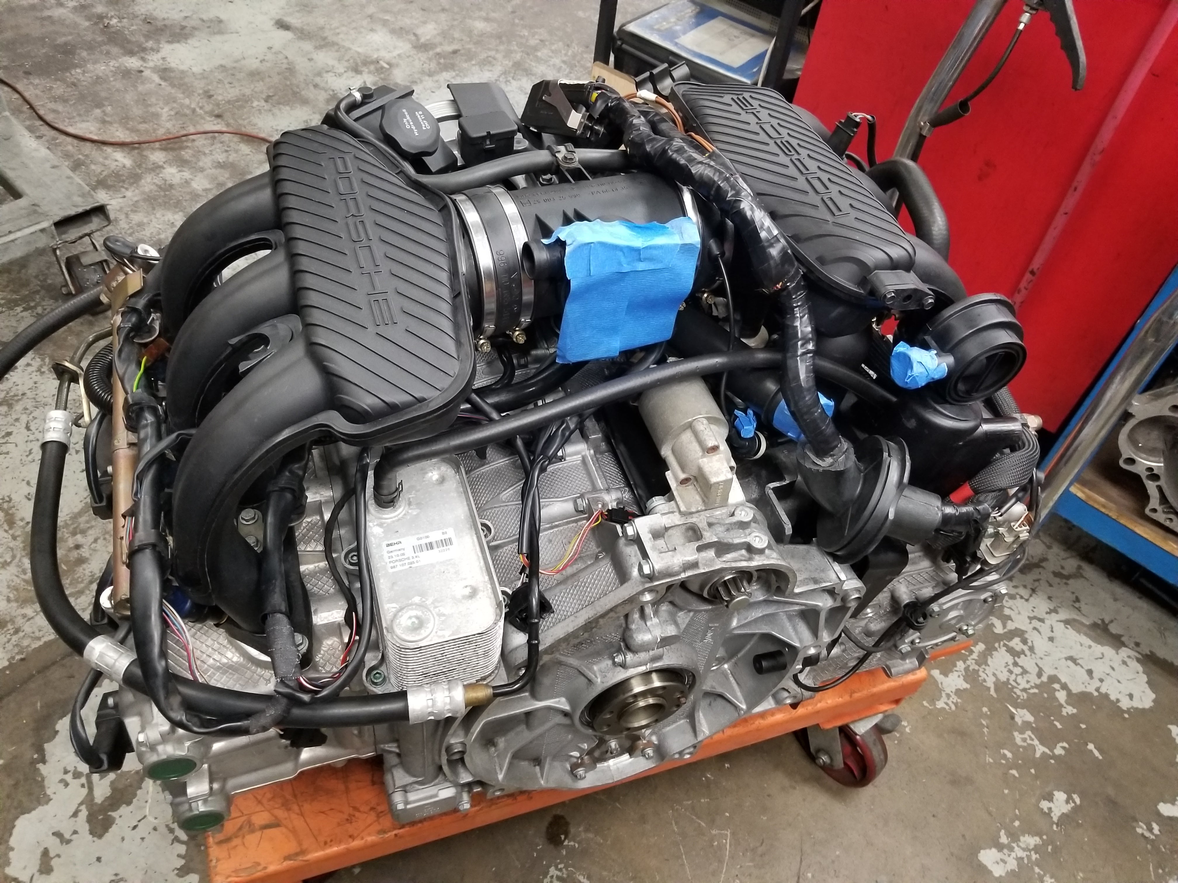 3.8L Rebuilt Engine - 997 Carrera S