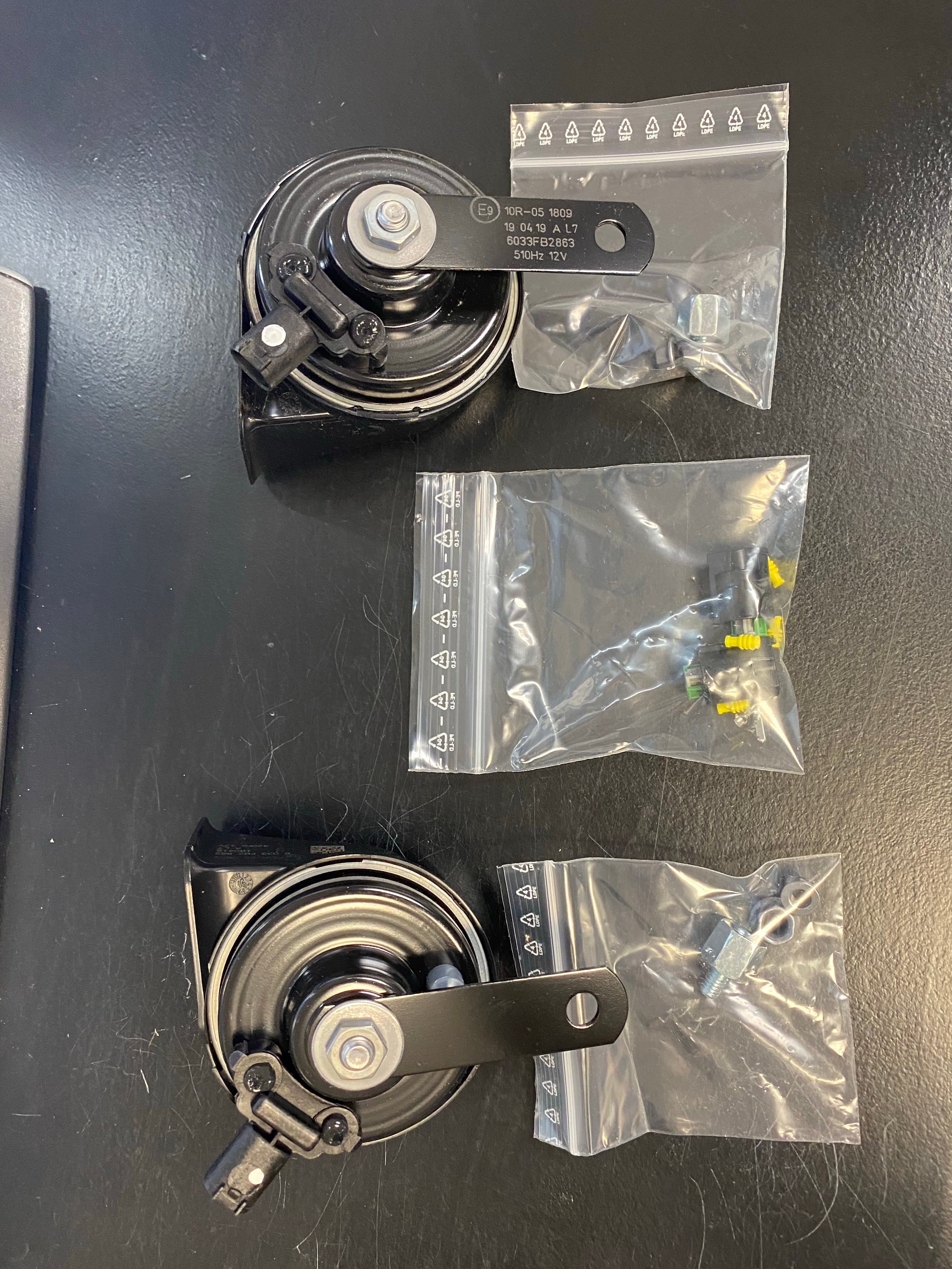 Horn Conversion Kit - 911, 964, 993 - Late Small Snail Horns