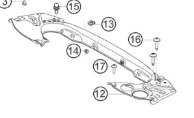 Rear Wing Upright Install Frame - 991.2 GT3 Cup (Carbon)