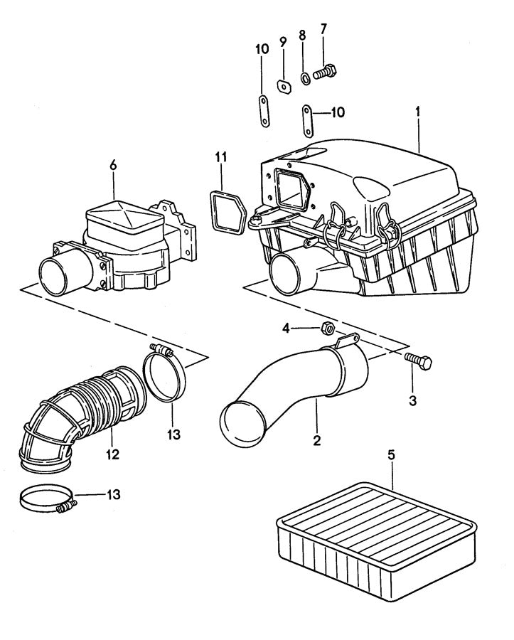 Air Mass Meter - 912 E - 1976 Only