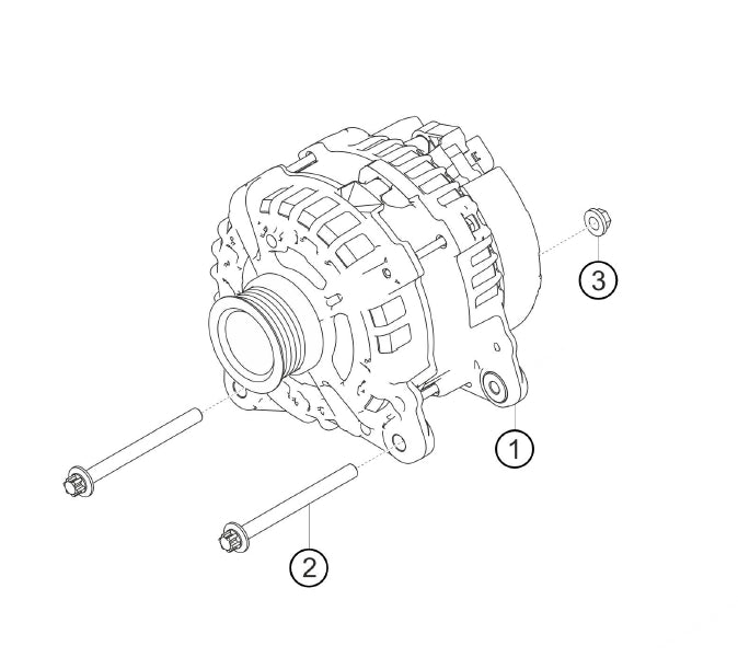 Alternator - 991 GT3 Cup