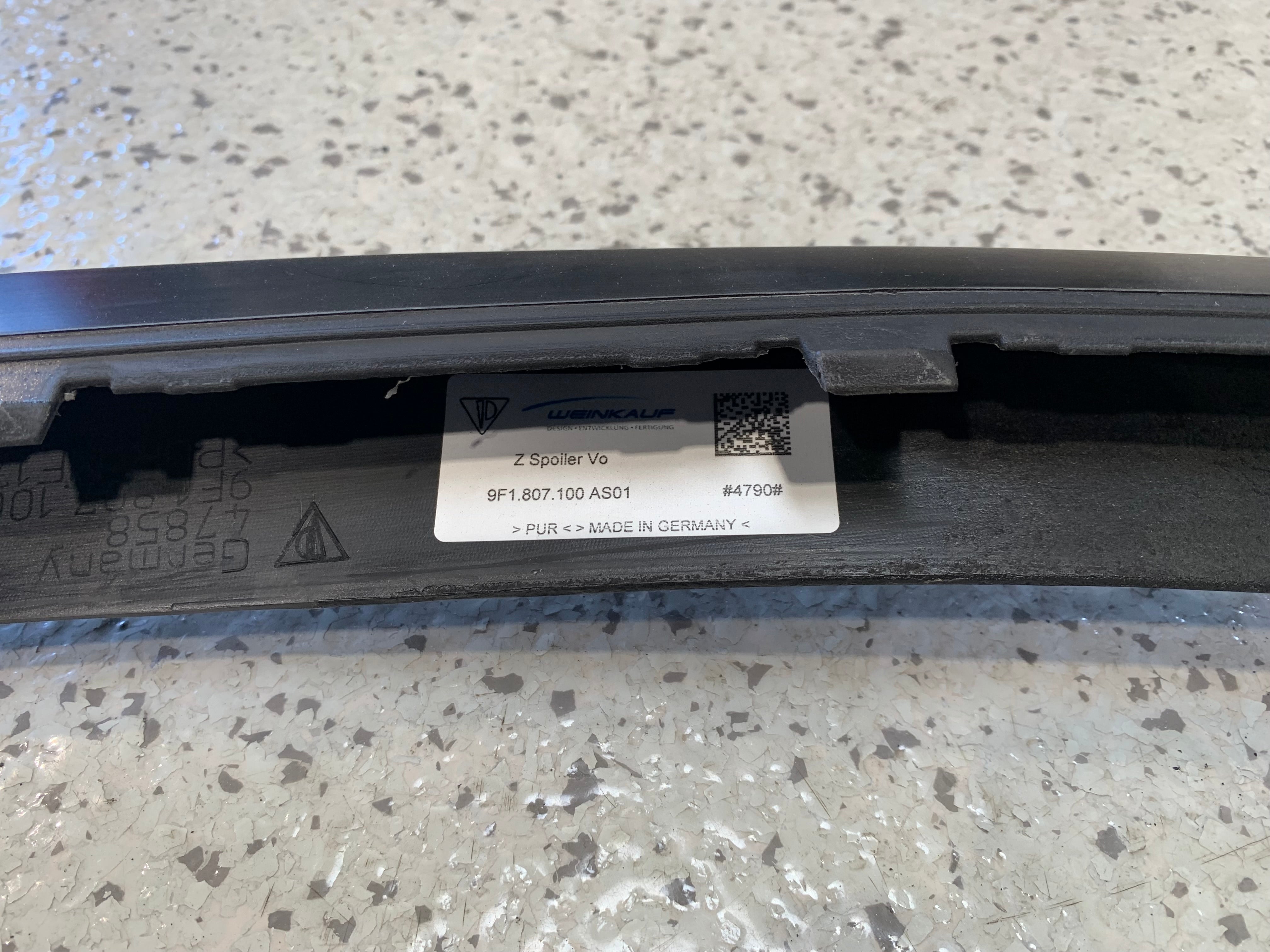Front Spoiler Lip - 992.1 GT3 Cup