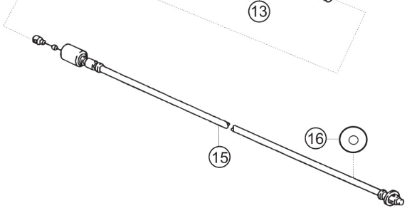 Throttle Cable - Rear - 997 GT3 Cup