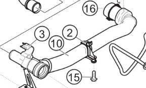 Vent Hose - 997 GT3 Cup