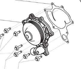 Water Pump - 997 GT3 Cup